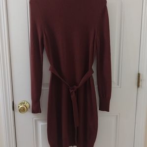 LL Bean Signature wool turtle neck dress sz S
